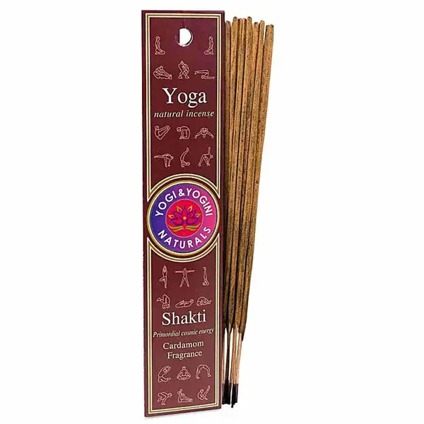 Bețișoare parfumate Yogi & Yogini Naturals | Yoga Shakti - Cardamom