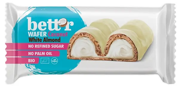 Bett'r bar bio cu cremă de cocos, 33 g