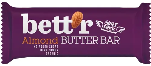 Bett'r Bio bar, pastă de migdale, 30 g