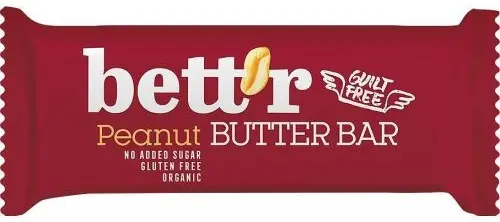 Bett'r Bio bar, unt de arahide, 30 g