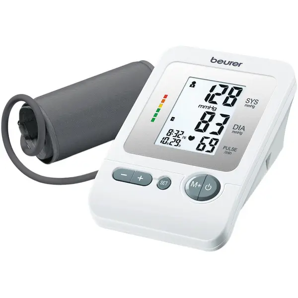 BEURER Tensiometru electronic de brat Beurer BM26, Detecteaza aritmia, Alb