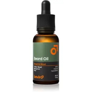 Beviro Bergamia Wood ulei pentru barba cu miros de lemn