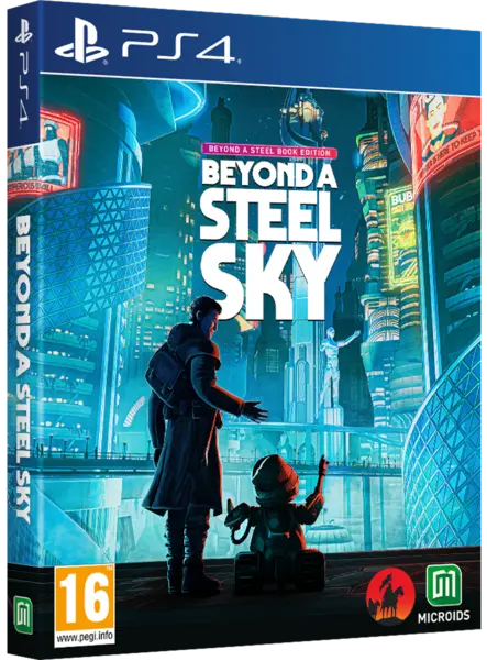 Beyond A Steel Sky Beyond A Steel Book Edition PlayStation 5|Xbox Series S/X|PlayStation 4|Nintendo Switch|PC|Xbox One|iOS