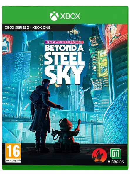 Beyond A Steel Sky Beyond A Steelbook Edition PlayStation 5|Xbox Series S/X|PlayStation 4|Nintendo Switch|PC|Xbox One|iOS