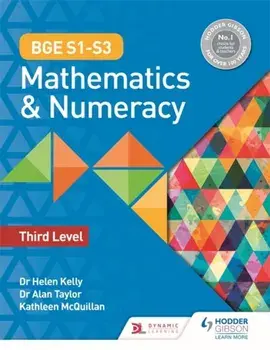 BGE S1-S3 Mathematics & Numeracy: Third Level, Paperback/Kate McQuillan