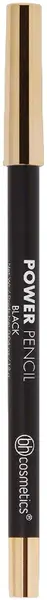 BH Cosmetics - Creion rezistent la apă pentru ochi Power, Negru, 1.2 g