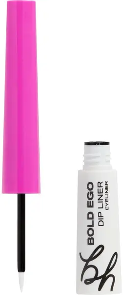 BH Cosmetics Eyeliner lichid Bold Ego, White, 5 ml
