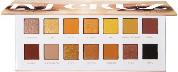 BH Cosmetics x Ivi Cruz - Paletă de farduri, 14 culori