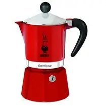 Bialetti Bialetti 0004963 Rainbow rosu - 6 cesti