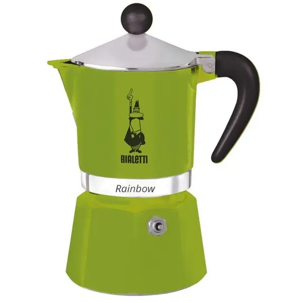 Bialetti Bialetti 0004972 Rainbow verde - 3 cesti