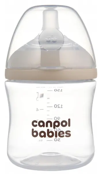 Biberon Canpol - Natural Shape, 150 ml, 0m+