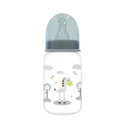 Biberon cu capac Lorelli, 0 luni+, 125 ml, Mint Green