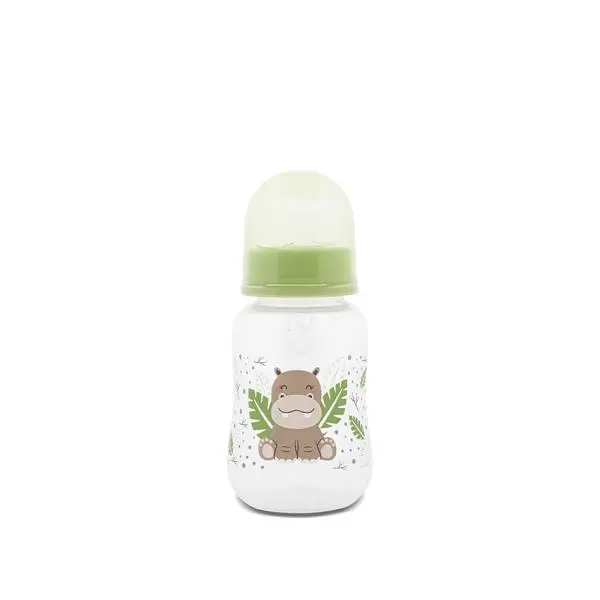 Biberon cu capac Lorelli Fresh Green 0 luni+ 125 ml