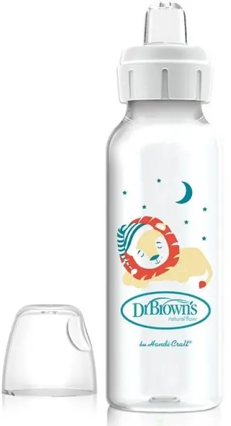 Biberon de tranziție Dr. Brown's Milestones - Lion, 250 ml