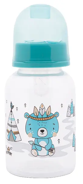 Biberon Lorelli Baby Care - Simple, 125 ml, Aqua Blue