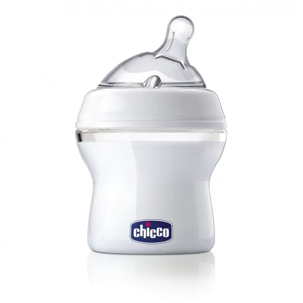 Biberon Natural Feeling, tetina din silicon, Flux lent, 1 picatura, 150 ml