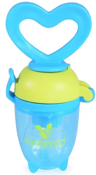 Biberon pentru mancare moale Cangaroo Love, albastru
