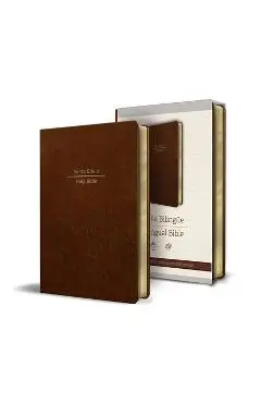 Biblia Biling�e Reina Valera 1960/ESV Tama�o Grande Letra Grande Piel Marr�n - Reina Valera Revisada 1960
