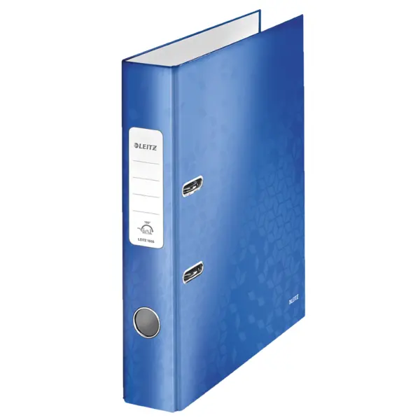 Biblioraft A4 carton laminat 5 cm/ 8 cm diverse culori Leitz 180 WOW Biblioraft A4 carton laminat 5 cm/ 8 cm diverse culori Leitz 180 WOW 5 cm albastru