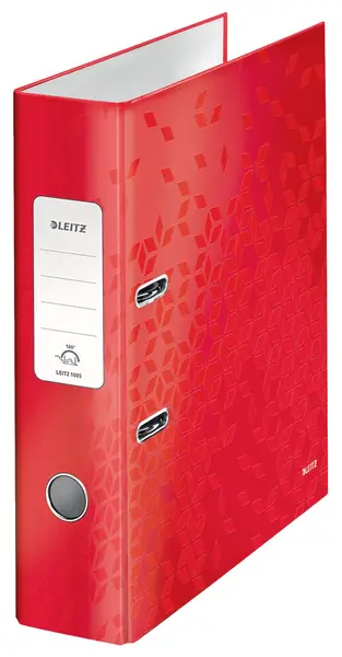Biblioraft A4 carton laminat 5 cm/ 8 cm diverse culori Leitz 180 WOW Biblioraft A4 carton laminat 5 cm/ 8 cm diverse culori Leitz 180 WOW 8 cm rosu