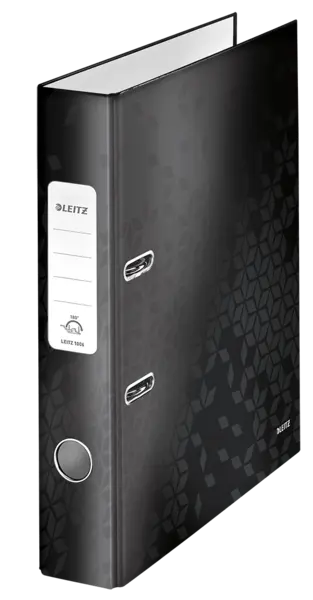 Biblioraft A4 carton laminat 5 cm/ 8 cm diverse culori Leitz 180 WOW Biblioraft A4 carton laminat 5 cm/ 8 cm diverse culori Leitz 180 WOW 5 cm negru