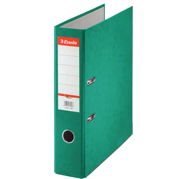 Biblioraft A4 carton prespan 5 cm/ 7.5 cm diverse culori Esselte Rainbow Biblioraft A4 carton prespan 5 cm/ 7.5 cm diverse culori Esselte Rainbow 7.5 cm verde