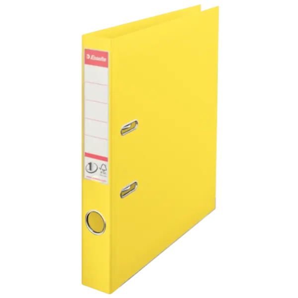 Biblioraft A4 plastifiat PP 5 cm/ 7.5 cm diverse culori Esselte No.1 Power VIVIDA Biblioraft A4 plastifiat PP 5 cm/ 7.5 cm diverse culori Esselte No.1 Power VIVIDA 5 cm galben