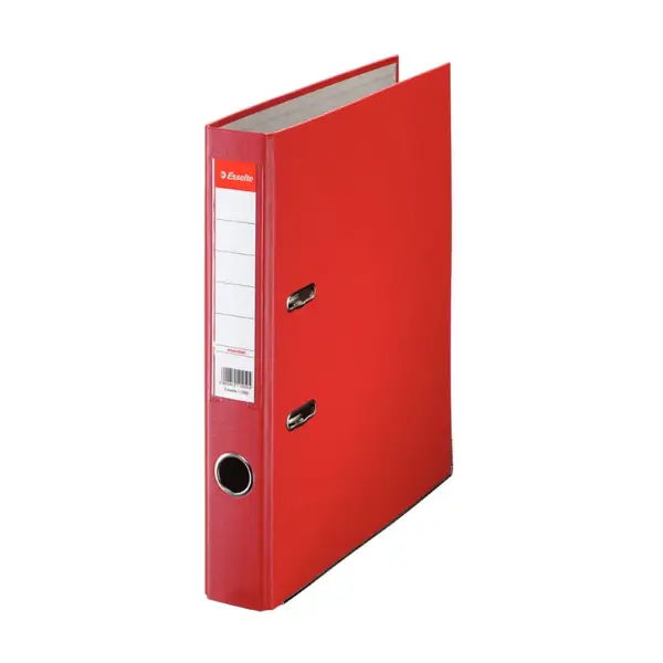 Biblioraft A4 plastifiat PP 5 cm/ 7.5 cm diverse culori Esselte Economy Biblioraft A4 plastifiat PP 5 cm/ 7.5 cm diverse culori Esselte Economy 5 cm rosu