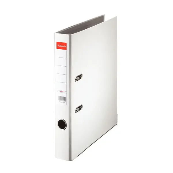 Biblioraft A4 plastifiat PP 5 cm/ 7.5 cm diverse culori Esselte Economy Biblioraft A4 plastifiat PP 5 cm/ 7.5 cm diverse culori Esselte Economy 5 cm alb