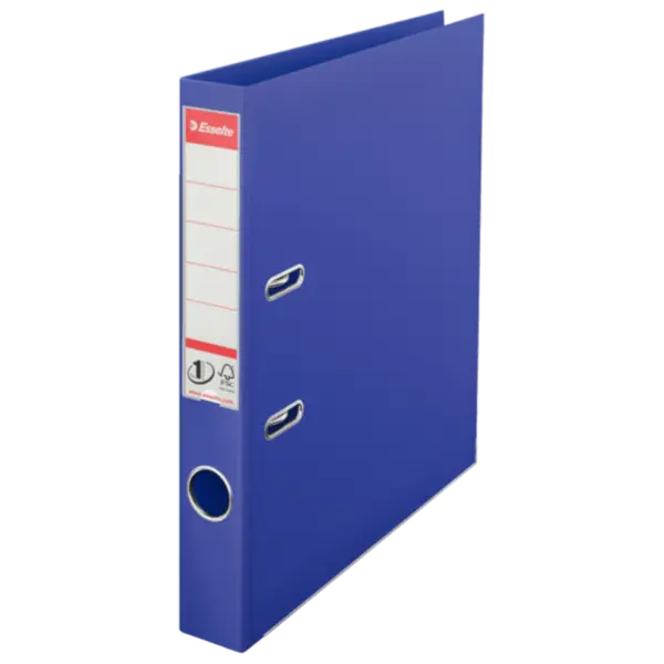 Biblioraft A4 plastifiat PP 5 cm/ 7.5 cm diverse culori Esselte No.1 Power Biblioraft A4 plastifiat PP 5 cm/ 7.5 cm diverse culori Esselte No.1 Power 5 cm mov