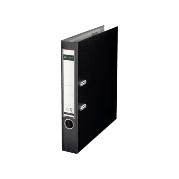 Biblioraft A4 plastifiat PP 5 cm/ 8 cm diverse culori Leitz 180° Biblioraft A4 plastifiat PP 5 cm/ 8 cm diverse culori Leitz 180° 5 cm negru