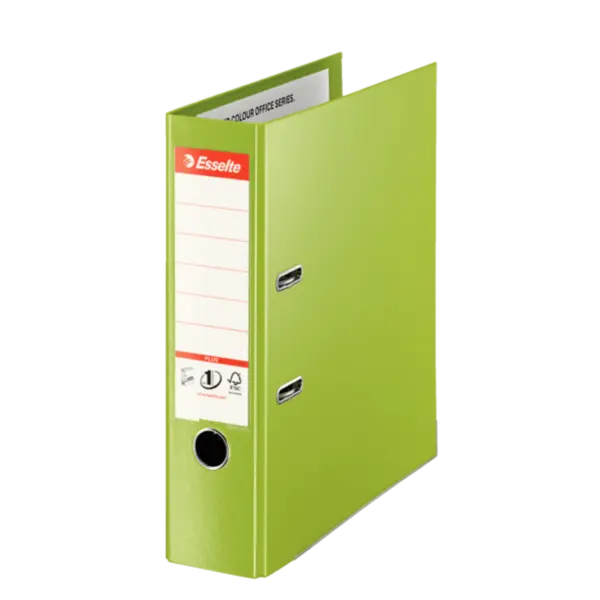 Biblioraft A4 plastifiat PP 8 cm diverse culori Esselte No.1 Power Jumbo Plus VIVIDA Biblioraft A4 plastifiat PP 8 cm diverse culori Esselte No.1 Power Jumbo Plus VIVIDA verde