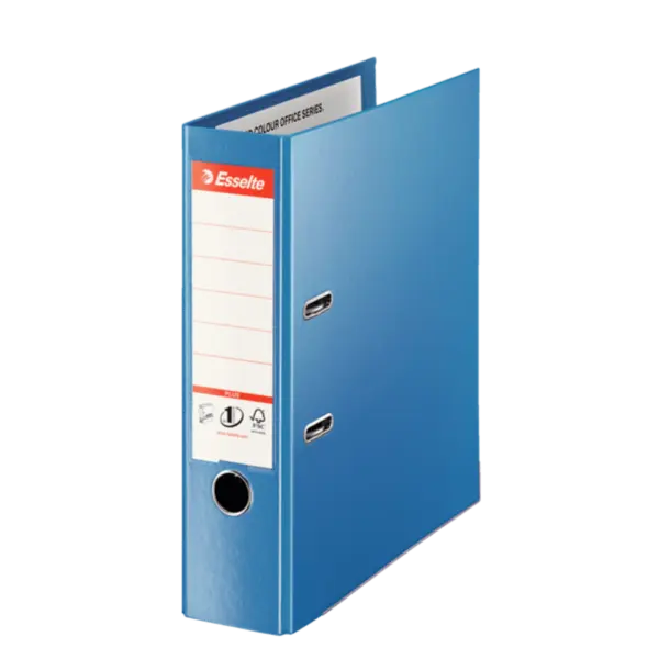 Biblioraft A4 plastifiat PP 8 cm diverse culori Esselte No.1 Power Jumbo Plus VIVIDA Biblioraft A4 plastifiat PP 8 cm diverse culori Esselte No.1 Power Jumbo Plus VIVIDA albastru