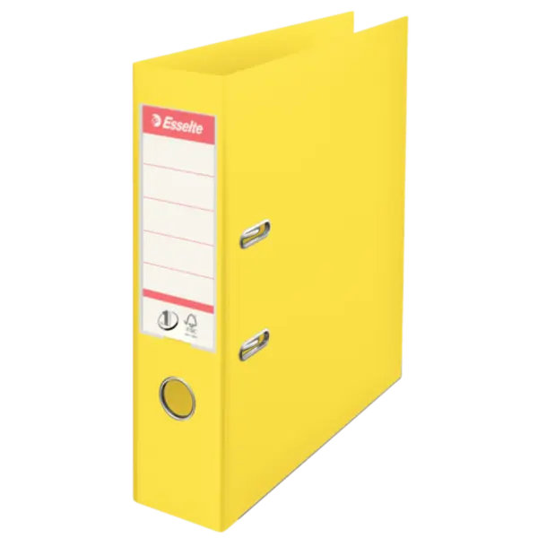 Biblioraft A4 PP 5 cm/ 7.5 cm diverse culori Esselte No.1 Power VIVIDA Biblioraft A4 PP 5 cm/ 7.5 cm diverse culori Esselte No.1 Power VIVIDA 7.5 cm galben