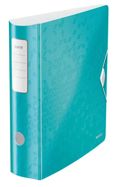 Biblioraft A4 PP diverse culori 6.5 cm/8 cm Leitz Active WOW 180 Biblioraft A4 PP diverse culori 6.5 cm/8 cm Leitz Active WOW 180 8 cm turcoaz metalizat