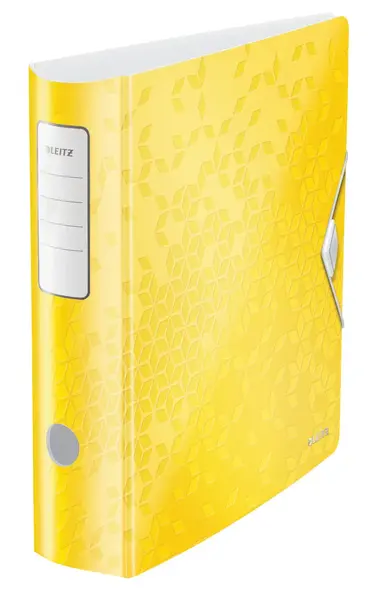 Biblioraft A4 PP diverse culori 6.5 cm/8 cm Leitz Active WOW 180 Biblioraft A4 PP diverse culori 6.5 cm/8 cm Leitz Active WOW 180 8 cm galben