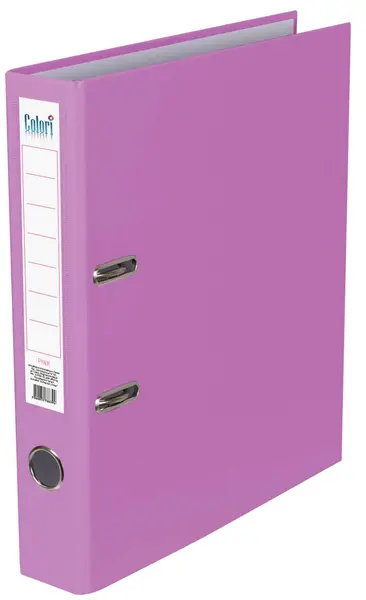 Biblioraft Colori - 5 cm, roz, cu cant metalic
