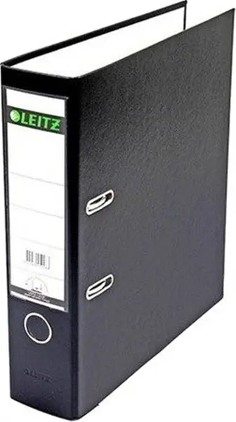 Biblioraft Leitz - 8.0 cm, negru