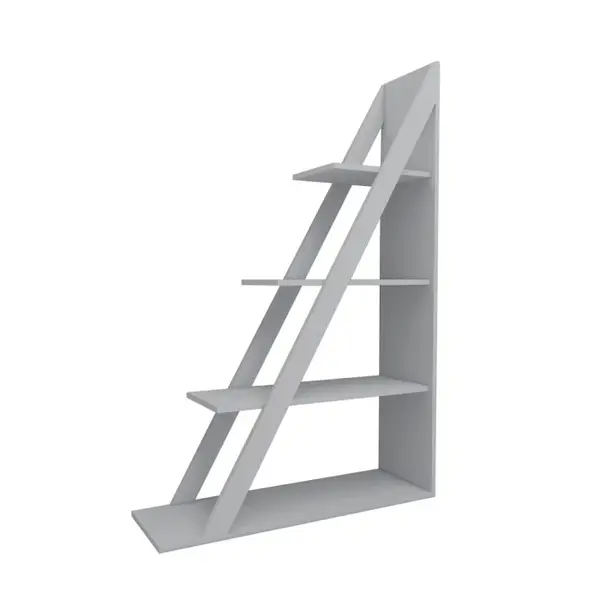Biblioteca ARVEN, alb, 100x29,5x150 cm