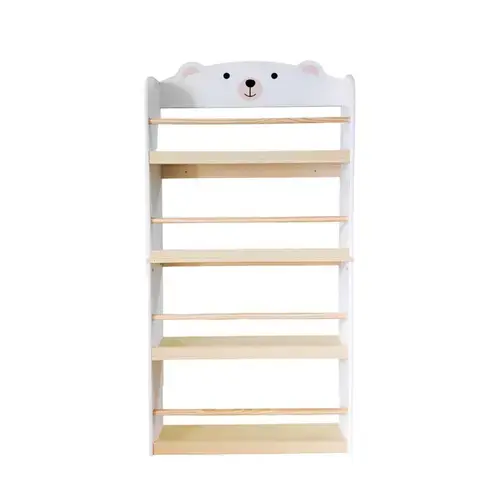 Biblioteca carti si jucarii U-Grow Bear, MDF