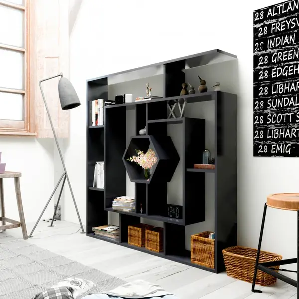 Biblioteca Labrina - Negru