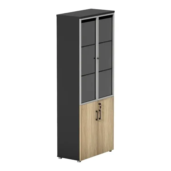 Biblioteca Lotus Natural 80x40x200 cm