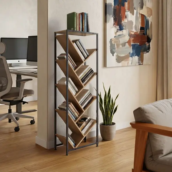 Biblioteca, Orunta, Negru, 26.5x40x125 cm