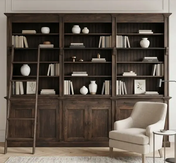 Bibliotecă Rustic