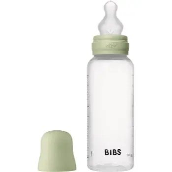 BIBS Anti-Colic Baby Bottle Silicone biberon anticolici cu suzetă din silicon