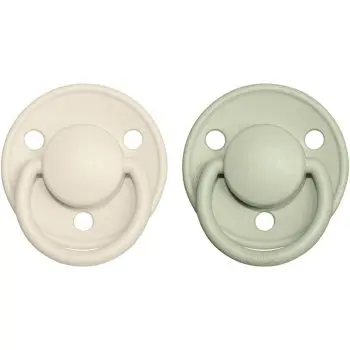 BIBS De Lux Natural Rubber Size 1: 0+ months suzetă
