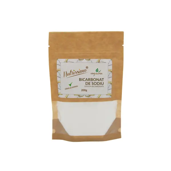 Bicarbonat de sodiu fără aluminiu 200g