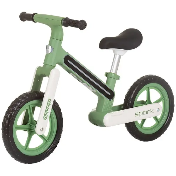 Bicicleta Chipolino Spark, echilibru, fara pedale, verde KID060282, la doar 190,00 lei