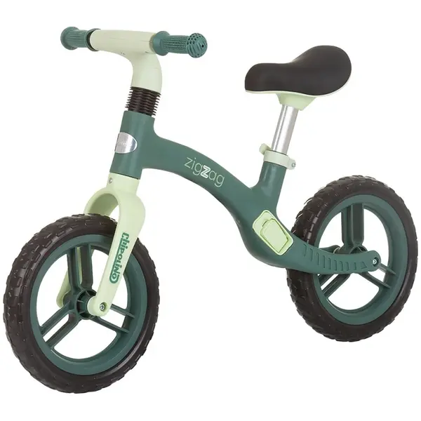 Bicicleta Chipolino Zig Zag, echilibru, fara pedale, verde KID060213, la doar 184,00 lei