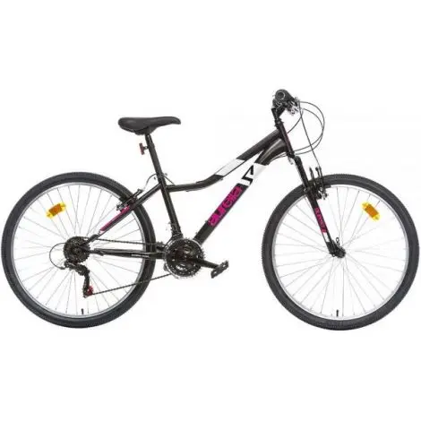 Bicicleta copii 11 ani+, 26 inch, Mtb Femei Ring Negru, Dino Bikes DB426DS04BK